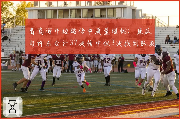 青岛海牛边路传中质量堪忧:康瓜与许东合计37次传中仅3次找到队友